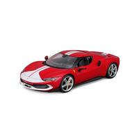 1:18 BURAGO Ferrari 296 Gtb Assetto Fiorano 2022 Red Silver BU16017R