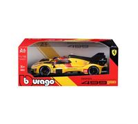 Bburago 1/18 Ferrari Racing - 499p Le Mans 2025 #83 - Jaune