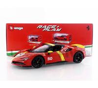 Bburago 1/18 - Ferrari Sf90 Stradale Assetto Fiorano Le Mans Livery 16021r-Bburago