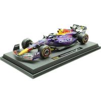 BBurago Voiture miniature 1/18 - R-Ed Bull RB19 - Champion du monde Las Vegas GP 2023 (M. vers