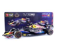 Modèle réduit - BBURAGO - Red Bull RB19 - 1/18 - Couleur Bleu - Utilisation Intérieure