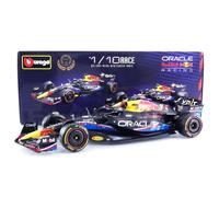 BBURAGO 1/18 - RED BULL RB19 - WORLD CHAMPION WINNER AUSTIN USA GP 2023 (M. VERS