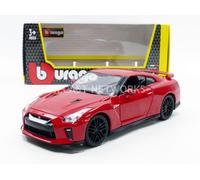 Bburago 1/24 21082r Nissan Gtr - 2017 Diecast Modelcar-Bburago