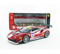 Bburago 1/24 26308r Ferrari 488 Challenge - 2017 Diecast Modelcar-Bburago