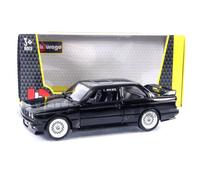 BBURAGO Voiture miniature BMW M3 (E30) 1988 1/24 Noir