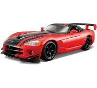 2009 Dodge Viper SRT 10 ACR Rojo/Negro 1:24 Bburago 22114