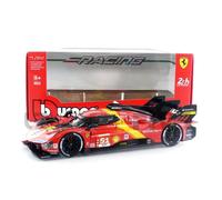 Modèle réduit - BBURAGO - Ferrari 499P - 1/24 - Rouge - Adulte - Intérieur
