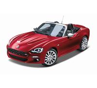 Bburago 1:24 Fiat 124 Spider rouge 18-21083