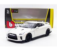 Bburago - 1/24 - Nissan Gt R - 2017 - 21082w-Bburago