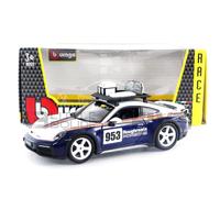 Bburago 1/24 - Porsche 911 - Rallye Dakar 2023 28029bl/W-Bburago