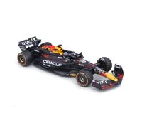 Bburago 1:24 Scale Oracle Red Bull Racing RB20 2024 Die-Cast Model Kit - Max Verstappen #1 | Official Red Bull Racing Licensed | 43-Piece Build-It-Yourself Kit | F1 Champion's Car Replica