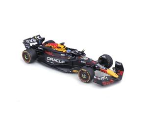 Bburago 1:24 Scale Oracle Red Bull Racing RB20 2024 Die-Cast Model Kit - Max Verstappen #1 | Official Red Bull Racing Licensed | 43-Piece Build-It-Yourself Kit | F1 Champion's Car Replica