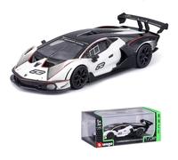 BBurago Voiture miniature Lamborghini Essenza SCV12 1:32 Noir/Blanc