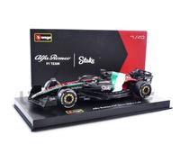 Bburago 1/43 - Alfa-Romeo C43 - Monza Gp 2023 (V. Bottas) 38086-77-Vet-Bburago