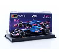 BBURAGO 1/43 - ALPINE A525 - SEASON CAR 2025 (F. COLAPINTO) 38258-C43