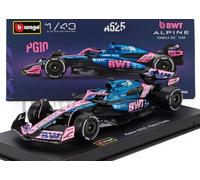Bburago 1/43 - Alpine A525 - Season Car 2025 (P. Gasly) 38258-G10-Bburago