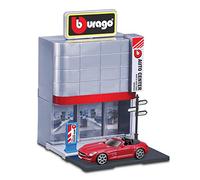 Bburago 1/43 City - Concession Voiture + 1 vehicule