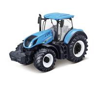 Bburago 1/43 Collection Ferme - Tracteur Avec Chargeuse Fendt/New Holland/Massey Fergusson/Valtra À Friction - Assortiment-Bburago