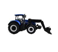 Bburago 1/43 Collection Ferme - Tracteur Avec Chargeuse Fendt/New Holland/Massey Fergusson/Valtra À Friction - Assortiment-Bburago