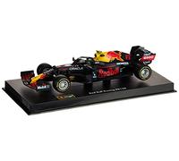 Bburago 1:43 F1 Aston Martin Red Bull Racing RB16B avec Casque Perez, métal, Couleurs Assorties