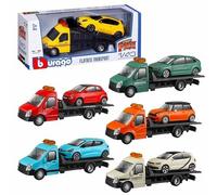 Bburago 1:43 Faltbed Transport Assort 6 Species ASST
