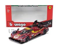 Bburago 1/43 - Ferrari 499p 3.0l Turbo V6 - 3rd 24h Le Mans 2025 36322-51-Bburago