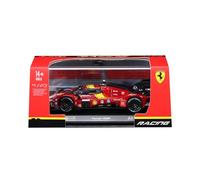Bburago 1/43 Ferrari Racing - 499p Le Mans 2025 #51 - Rouge - Boite Cristal-Bburago Rouge