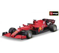 Bburago 1:43 Ferrari Racing F1 SF21 #55 (Carlos Sainz)