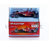 Bburago 1/43 - Ferrari Sf-24 - Miami Gp 2024 (C. Leclerc) 36844-Lecmiami-Bburago