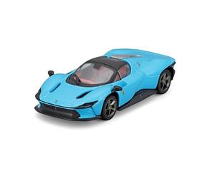 Bburago 1/43 Ferrari Signature Daytona SP3 - Modèle Métal Bleu - Réplique Fidèle et Résistante aux Chocs - Collection 2024 - Détails Minutieux et Finitions Polies - pour Collectionneurs et Passionnés