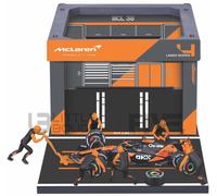 Bburago 1/43 - Mclaren Mcl38 Pit Pass Diorama Playset - 2024 (L. Norris) 38451n-Bburago