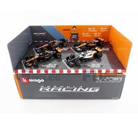 Bburago 1/43 - Mclaren Pack - Mcl36 - Mcl60 - Mcl60 - Mcl60 - 2023 (L. Norris) 18-38096-Bburago