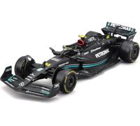 Bburago 1:43 Mercedes AMG W14 No.44 Lewis Hamilton 2023 F1 Modèle Voiture -