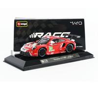 BBURAGO 1/43 - PORSCHE 911 RSR - LE MANS 2020 38308R/W