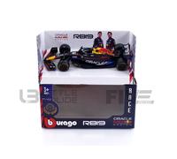 Bburago 1/43 - Red Bull Rb19 - World Champion Winner Austin Usa Gp 2023 (M. Verstappen) 38082-V-Austin-Bburago