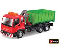 Bburago 1:43 Véhicule de service Camion grue et élévateur à crochet