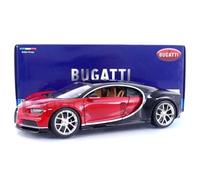 Bburago - 11040R - Bugatti Chiron - 2016 - Echelle 1/18 - Rouge