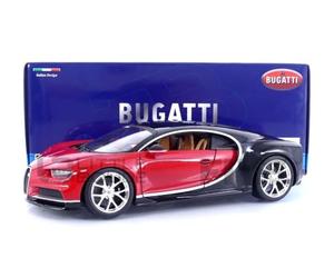 Bburago - 11040R - Bugatti Chiron - 2016 - Echelle 1/18 - Rouge