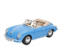 Bburago - 12025Bl - Véhicule Miniature - Modèle À L'Échelle - Porsche 356 B Cabriolet - 1961 - Echelle 1/18 Coloris aléatoire