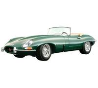 Bburago 12046g - Jaguar E Cabriolet (1961), Vert, 1:18