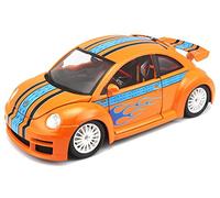 BBurago - 12058 - Voiture sans Pile - Reproduction - New Beetle Cup - échelle 1/18