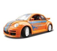 BBURAGO - 12058 - VOITURE SANS PILE - REPRODUCTION - NEW BEETLE CUP - ÉCHELLE 1/18 G
