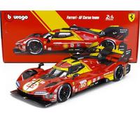 BBURAGO 16303-50 FERRARI 499P 3.0L WINNER LE MANS 2024 1/18