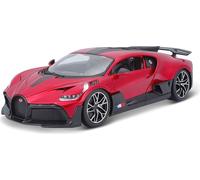 Bburago 18-11045 - Maquette de voiture - Bugatti DIVO (rouge métallisé, échelle 1:18)