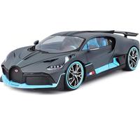 Bburago 18-11045BK - Maquette de voiture - Bugatti DIVO (grise, échelle 1:18)