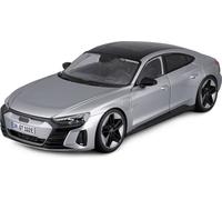 Bburago Audi RS e-tron GT 2022, silber 1:18 Modèle réduit de voiture