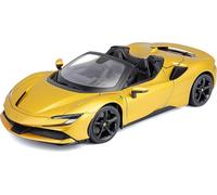 Bburago 18-16016 - Maquette de voiture - Ferrari SF90 Spider (or, échelle 1:18)