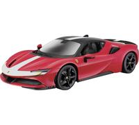 Bburago 18-16911 - Modèle réduit de voiture - Ferrari SF90 Stradale Signature Serie (rouge, échelle 1:18)