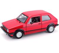 Volkswagen Golf Mki Gti Rouge 1979 1/24 Burago-Burago