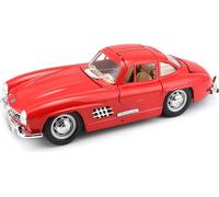 MB Mercedes Benz 300 SL - 1954 - silver - Bburago 1:24